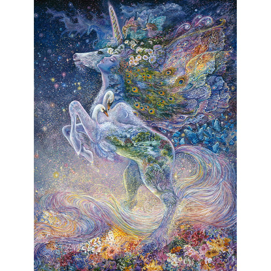 Soul of a Unicorn (ART56) - Imagus Print A4 Image in A3 Mount