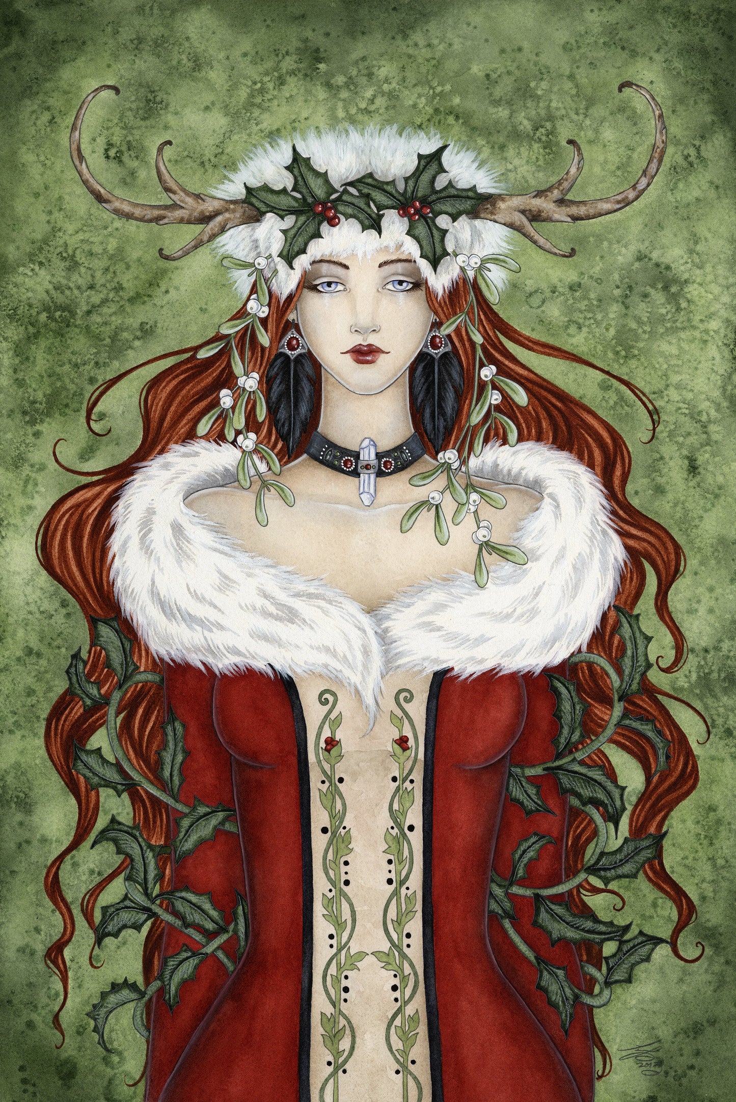 Winter Solstice (ABC4) 6 x Yule Greetings Cards