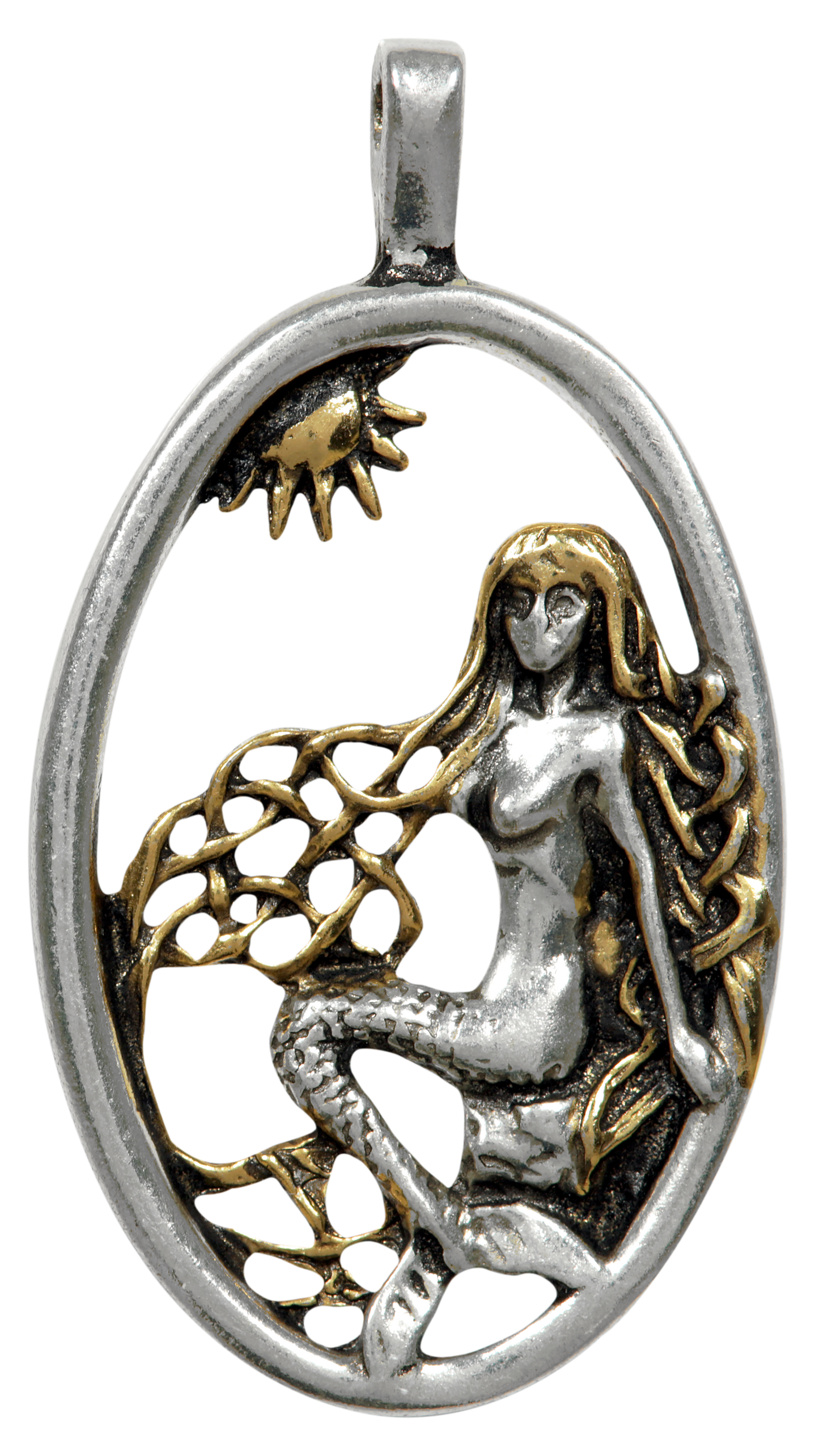 Magic Mermaid (AM10) Pendant Charm Necklace