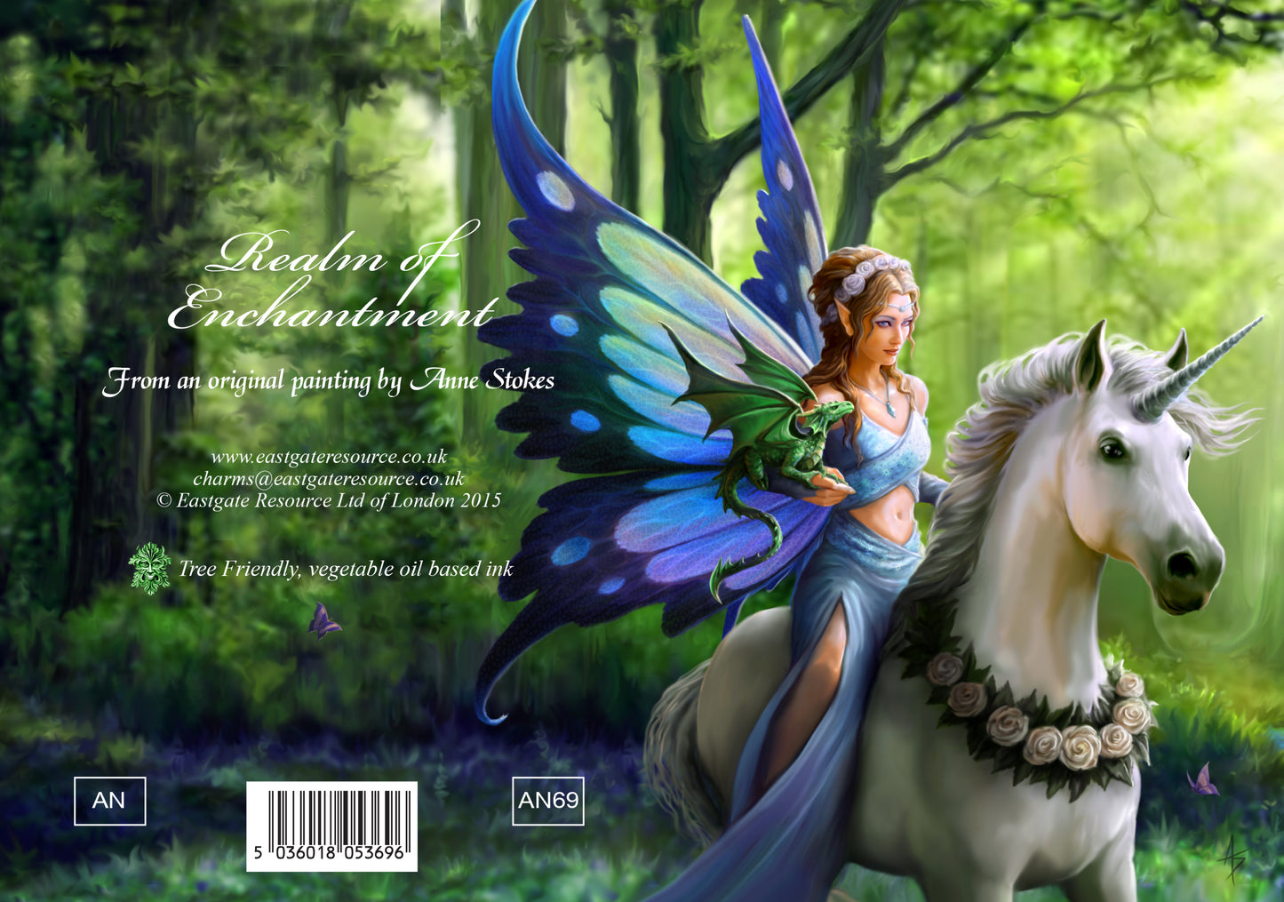 Realm Of Enchantment (AN69) 6 x Blank Greetings Cards