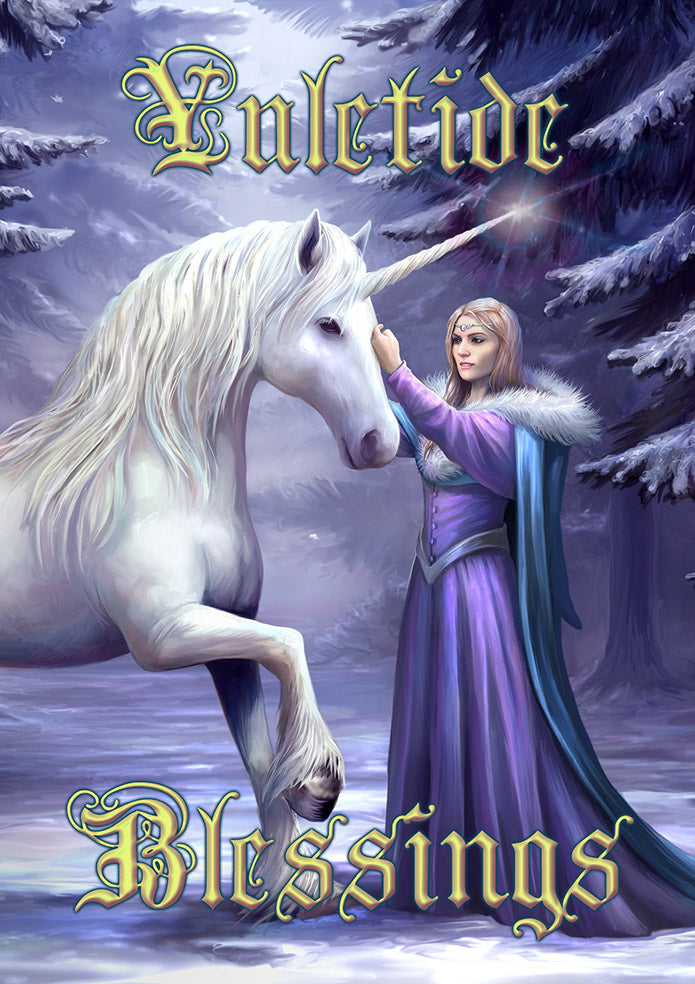 Pure Magic (AN87) 6 x Yule Greetings Cards