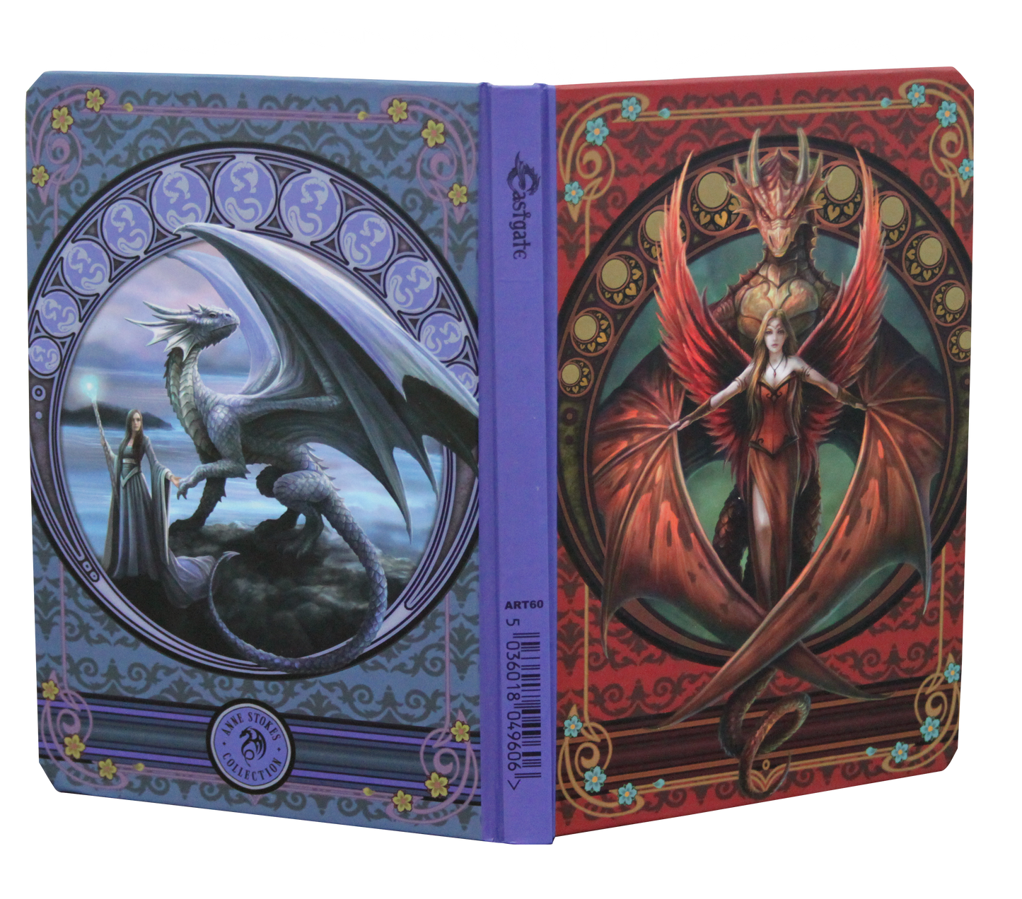 New Horizons / Copperwing (ART60) A5 Hardback Blank Unicorn Journal