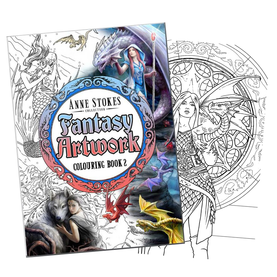 Anne Stokes Fantasy Colouring Book 2 (ASCB2)