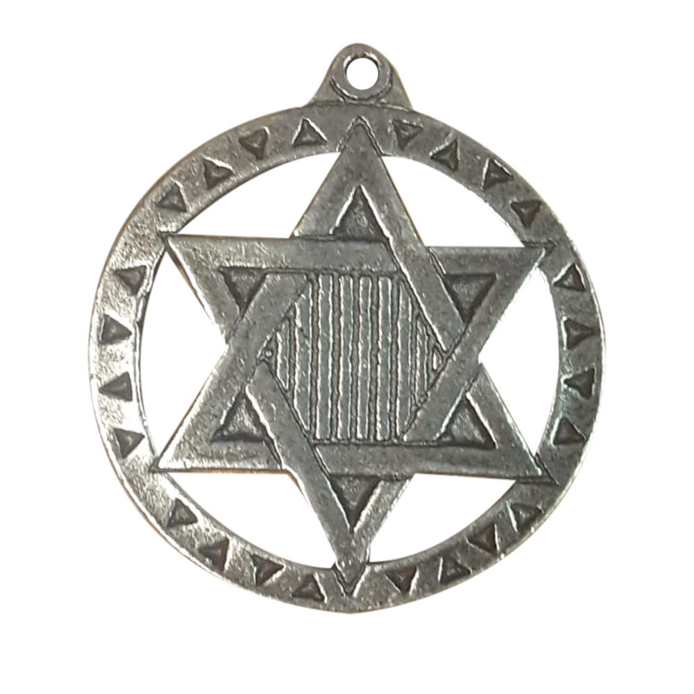 Star of David (B1) Silver Plated Charm
