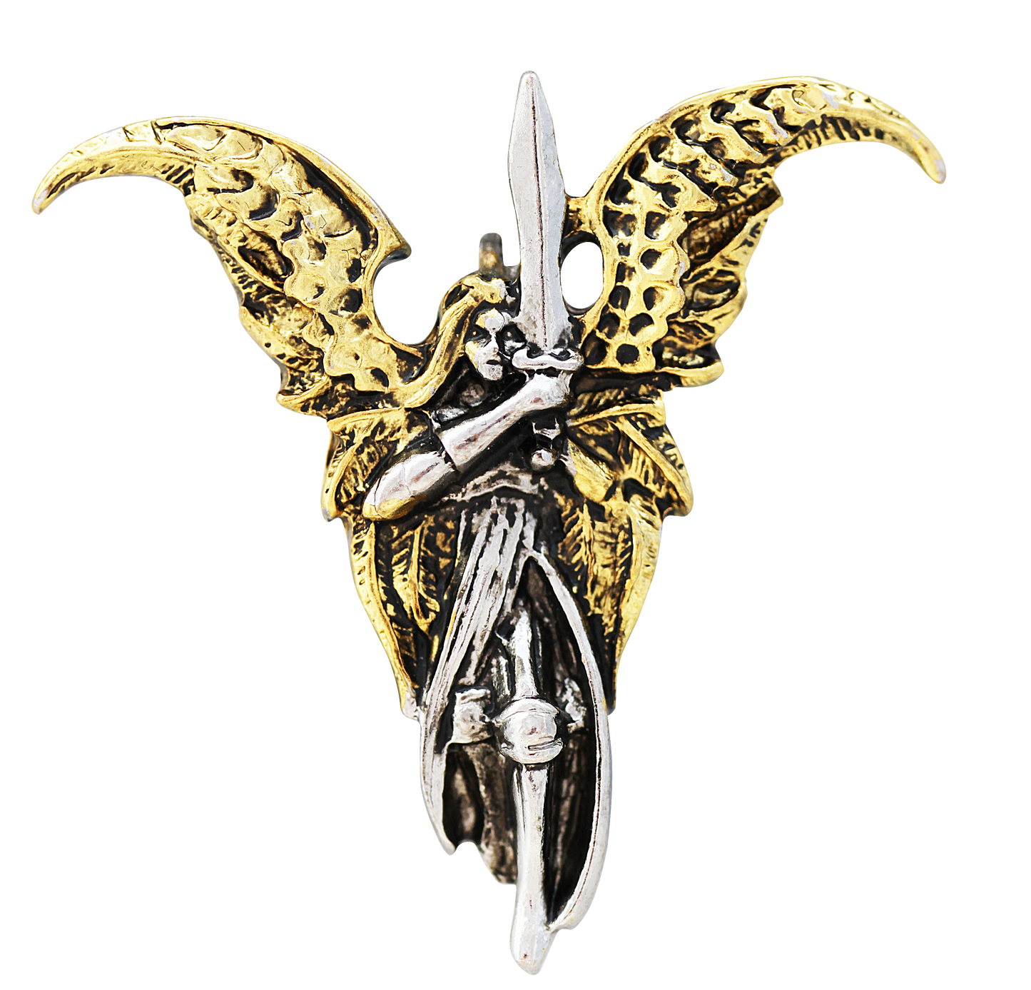 Archangel Michael (BAF16) Pendant Necklace