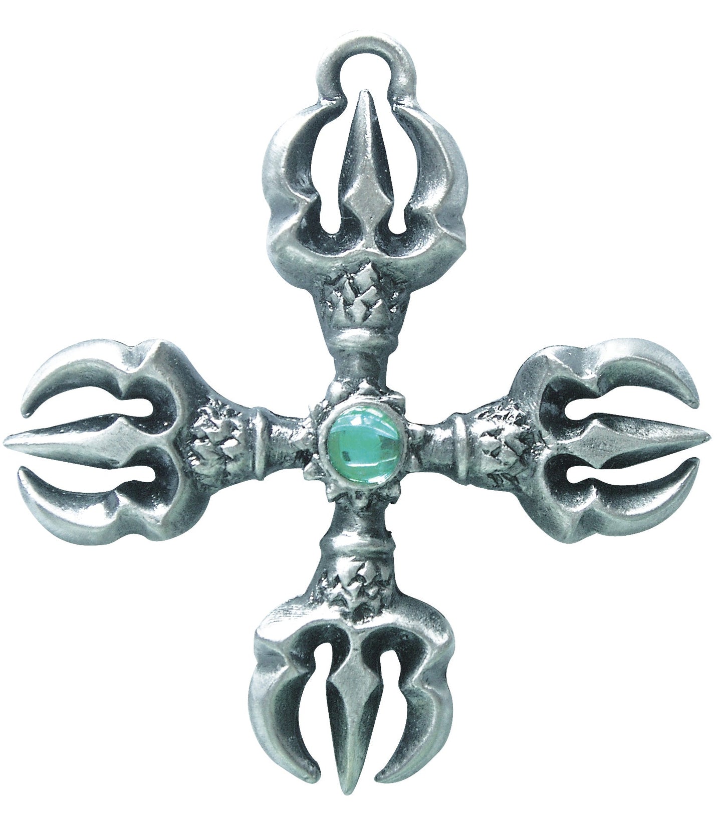 Vajra (BD12) Charm Pendant Necklace