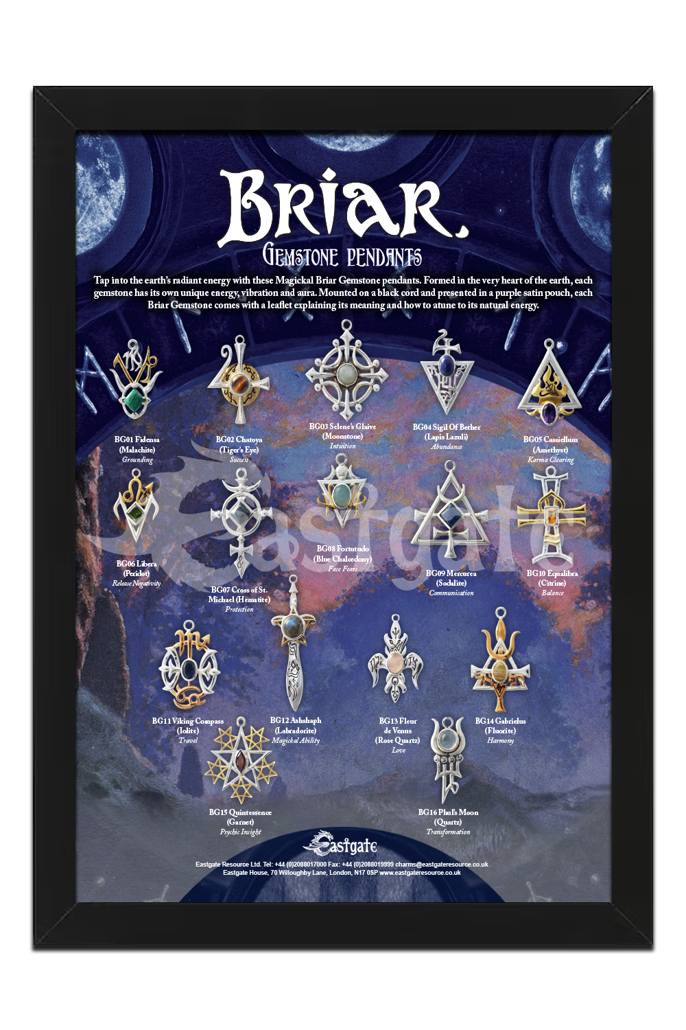 Briar Gemstones Display Board (BGDB)