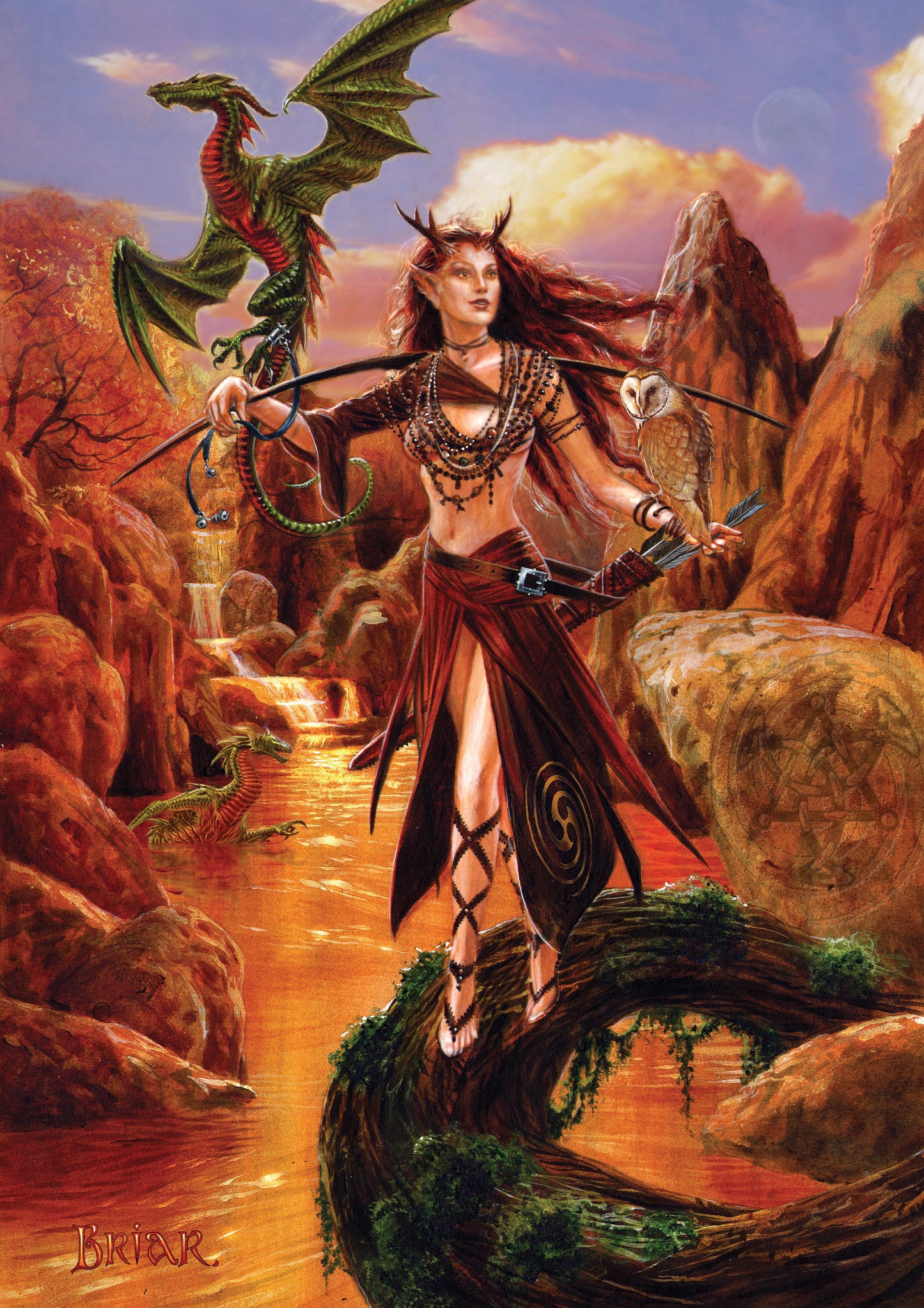 Artemis (BM24) 6 x Blank Greetings Cards