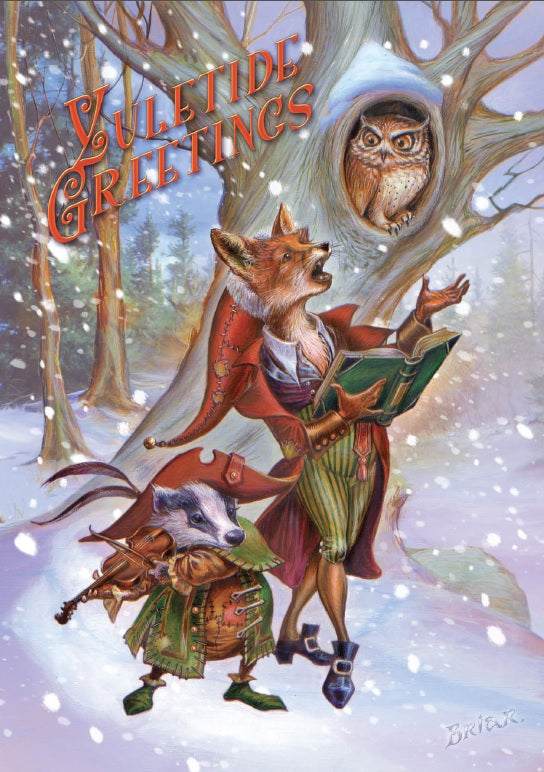 Wildwood Carols (BY25) 6 x Yule Greetings Cards