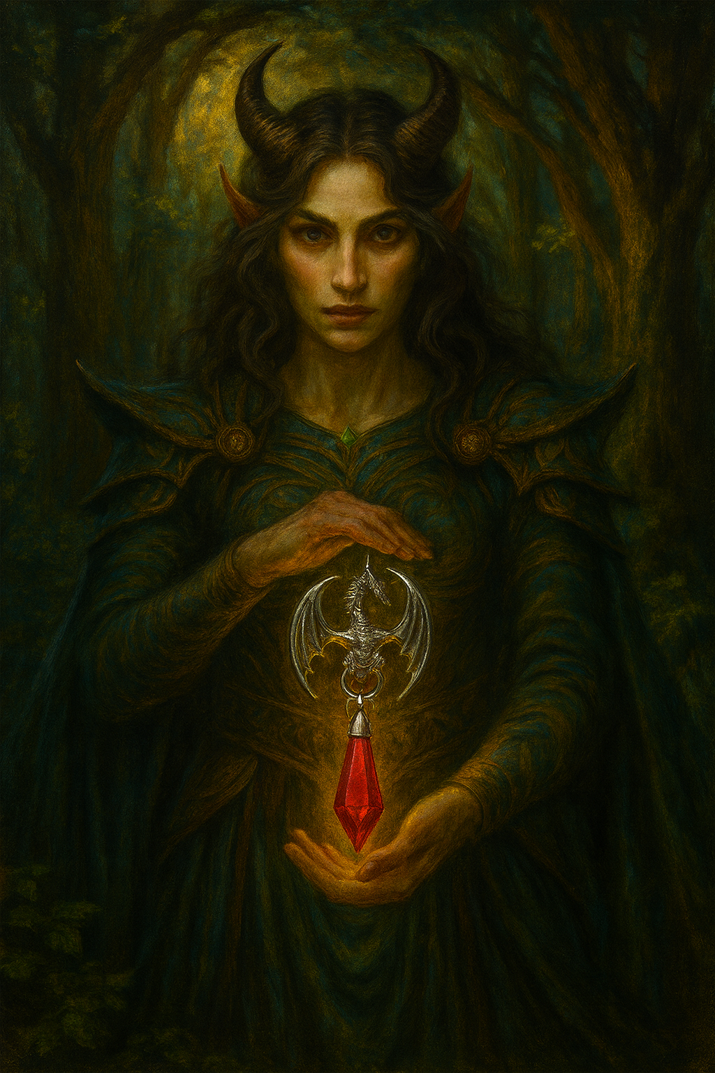 Pipistrella (CK05) Pendant Necklace