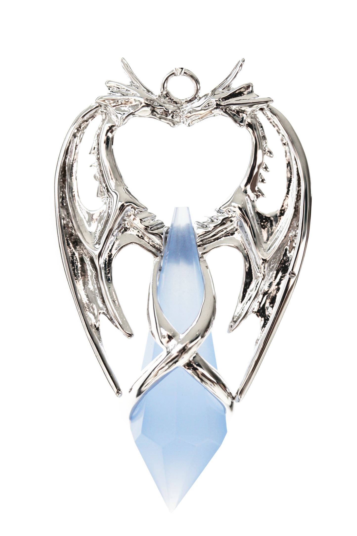 Double Dragon (CK09) Pendant Necklace