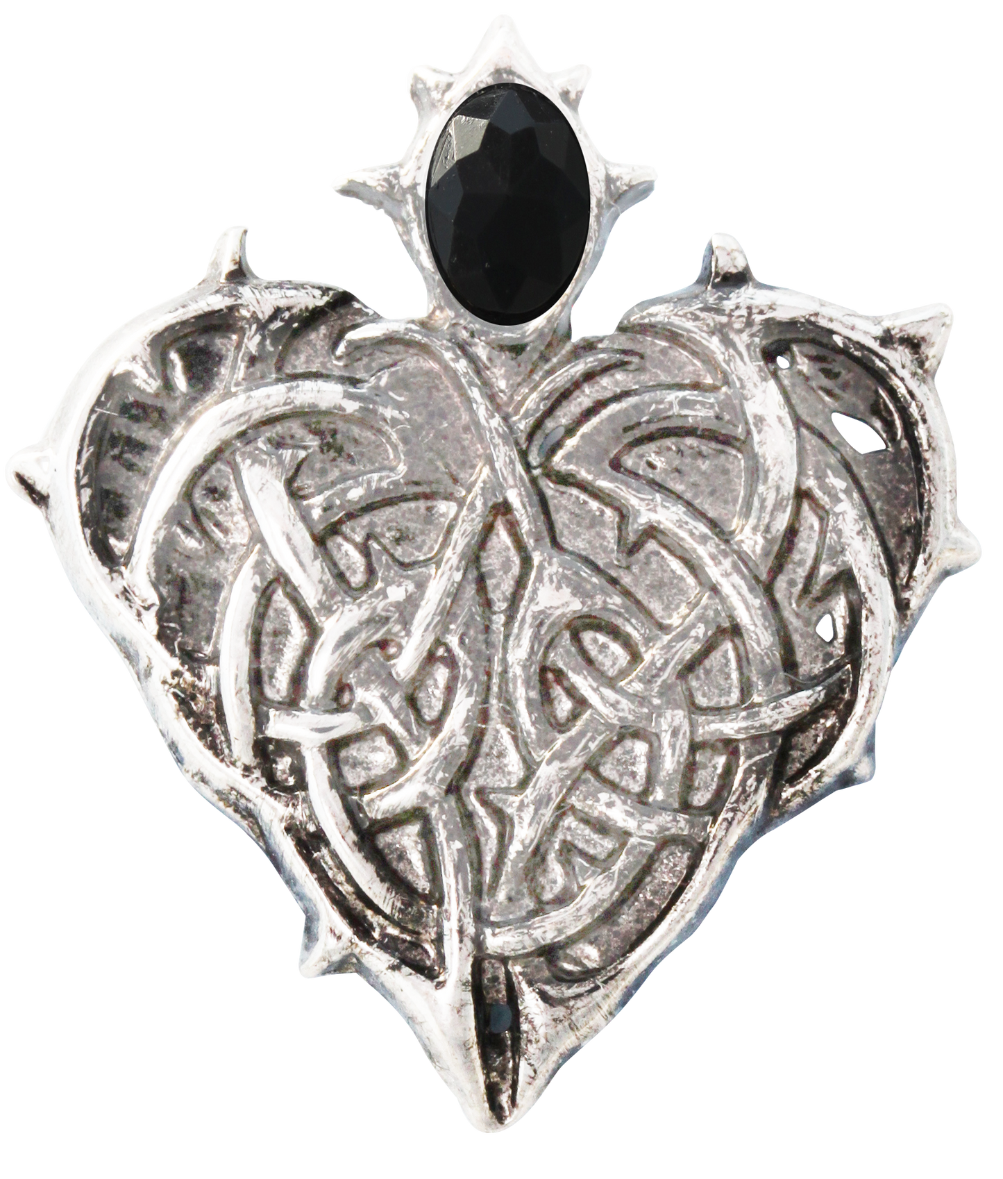 Barbed Heart (CN11) Pendant Necklace