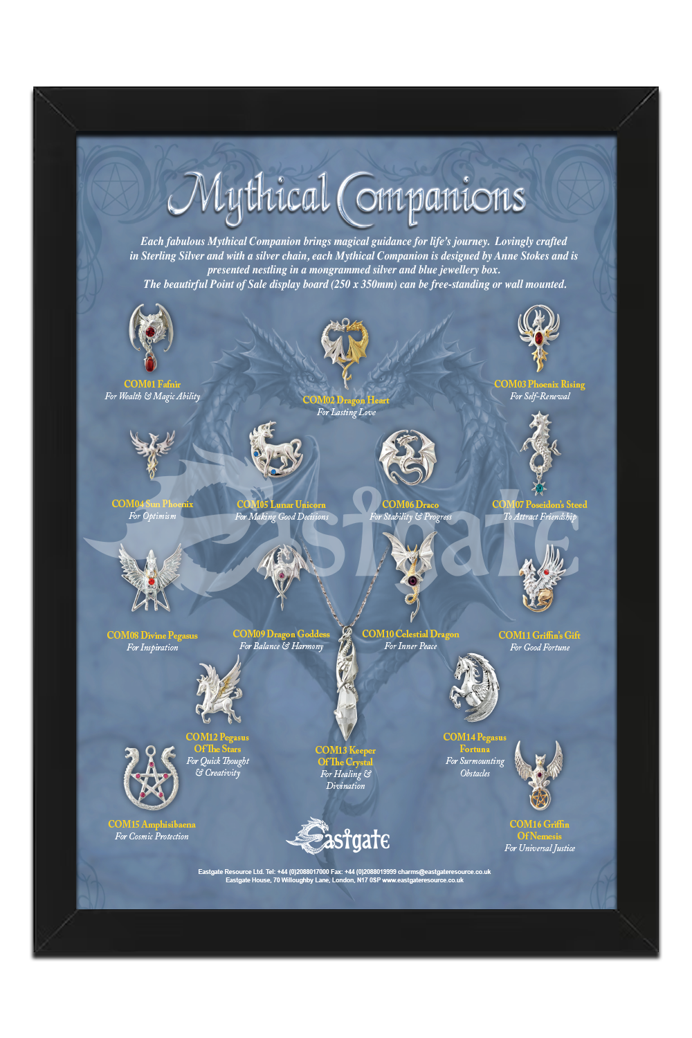 Mythical Companions Display Board (COMDB)