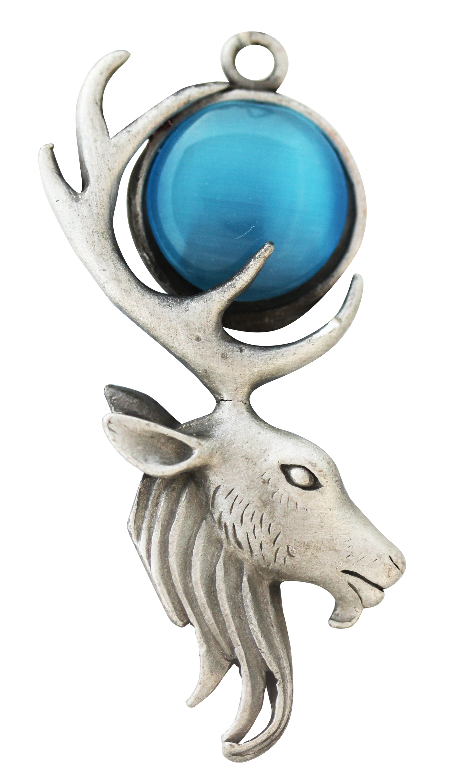 Moon Stag (GW01) Pendant Charm Necklace
