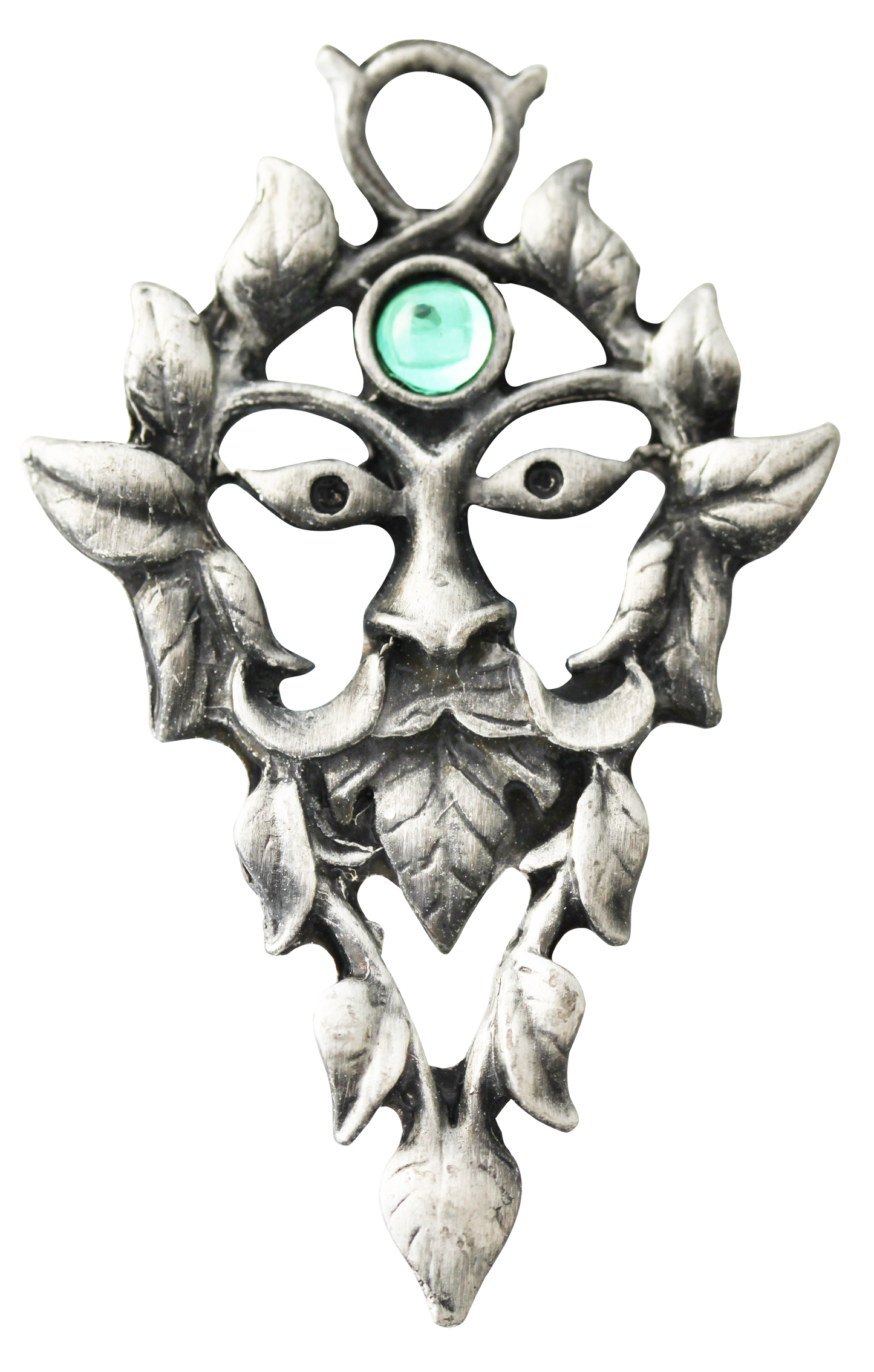 The Green Man (GW13) Pendant Charm Necklace