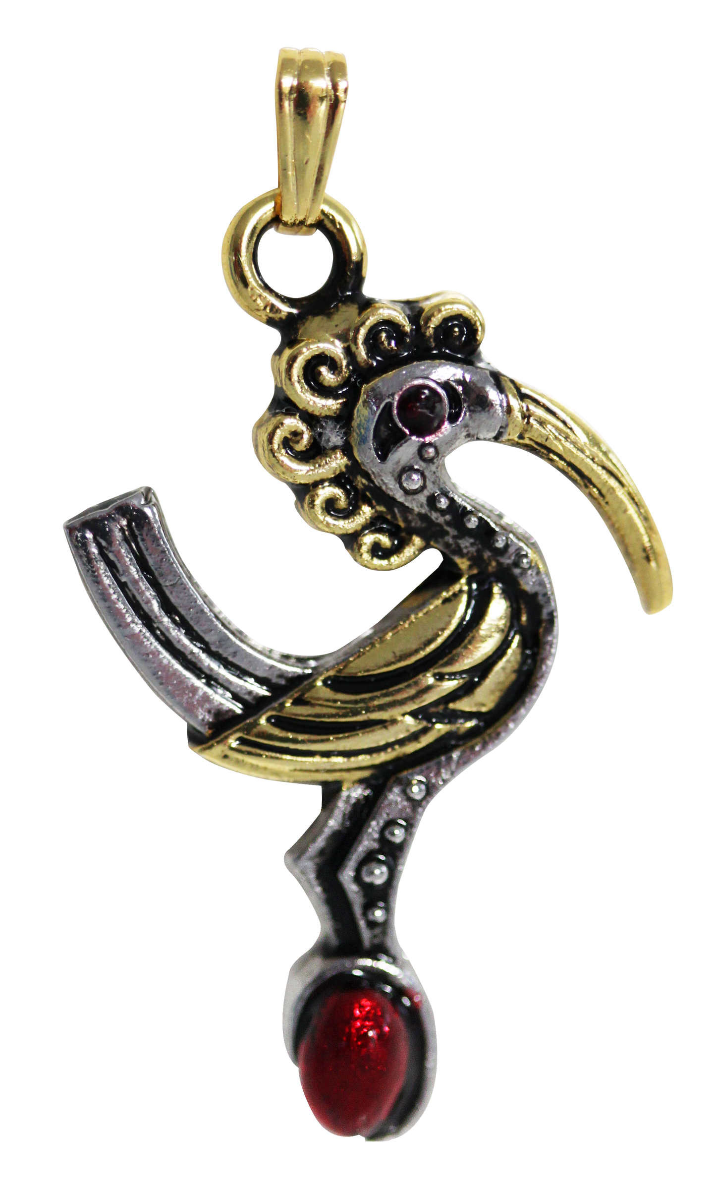 Juivis Pelican (IA03) Pendant Talisman Necklace