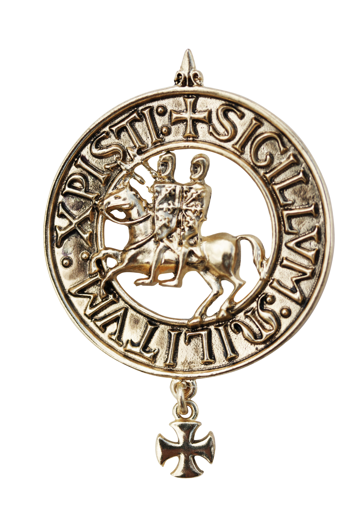 The Two Riders (KT05) Pendant Necklace