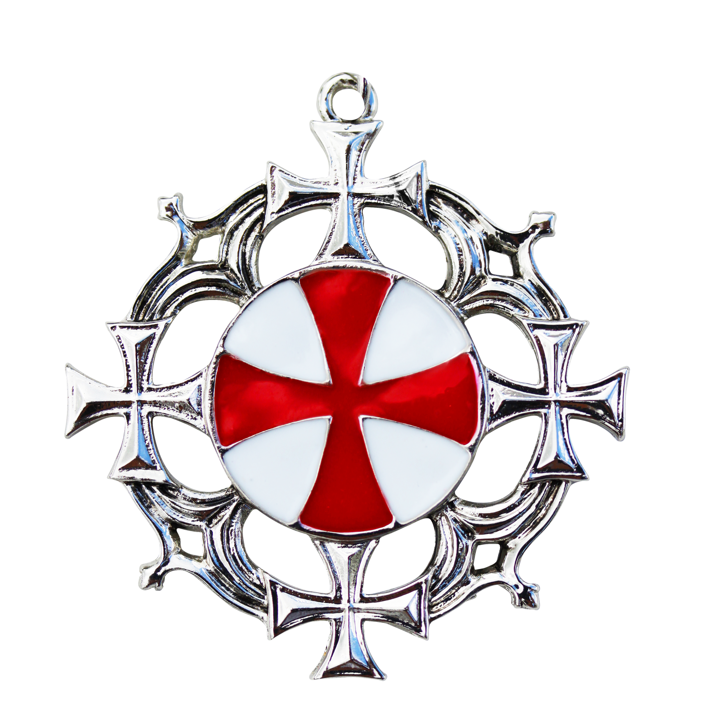 Solar Cross (KT12) Pendant Necklace