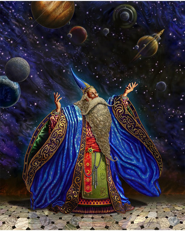 Planetarius (MP01) 6 x Blank Greetings Cards