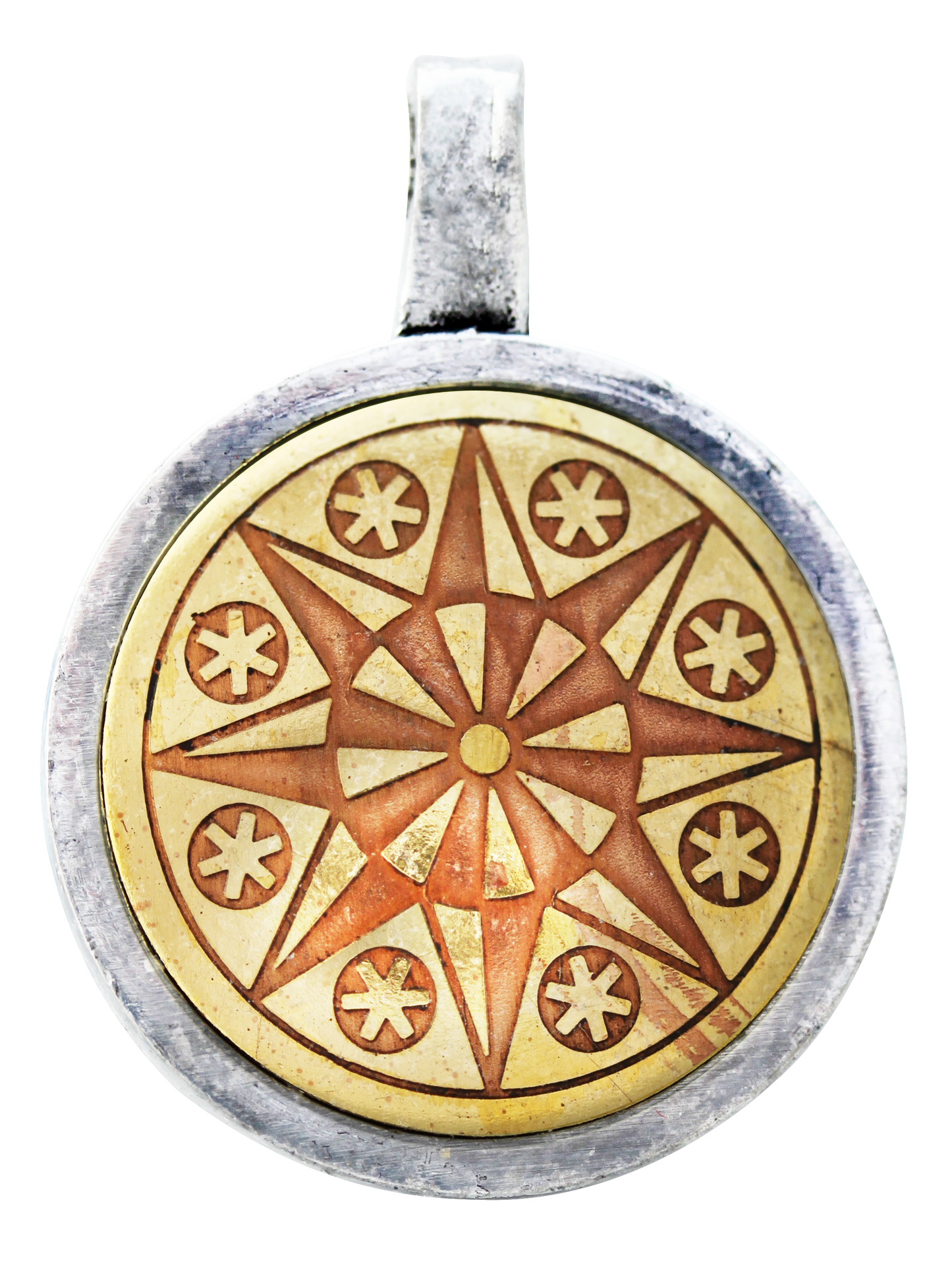 Earth-Star Flower (MT9) Talisman Pendant Necklace