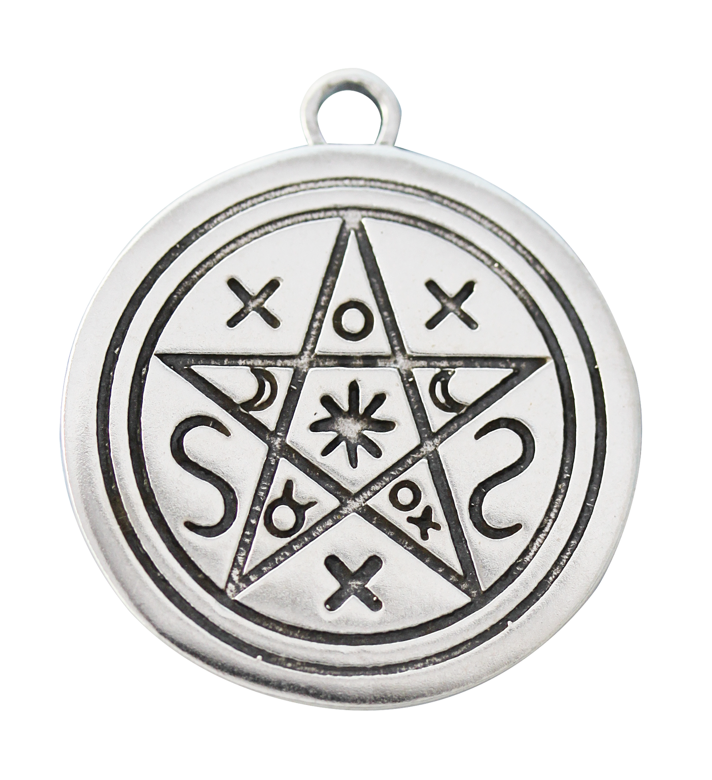 Pentacle of Shadows (SCP10) Pendant Charm Necklace