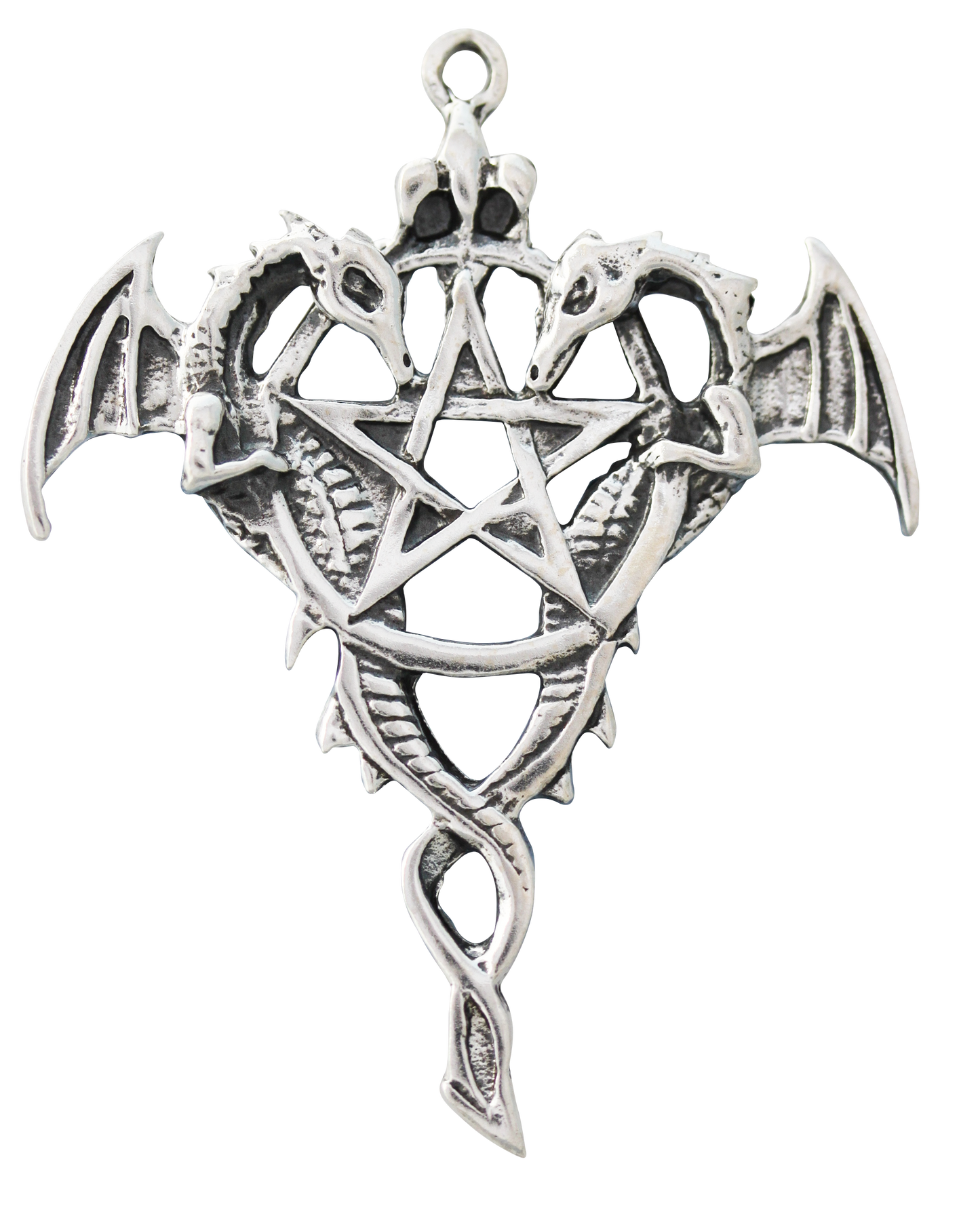 Draco Pentagram (SCP11) Pendant Charm Necklace