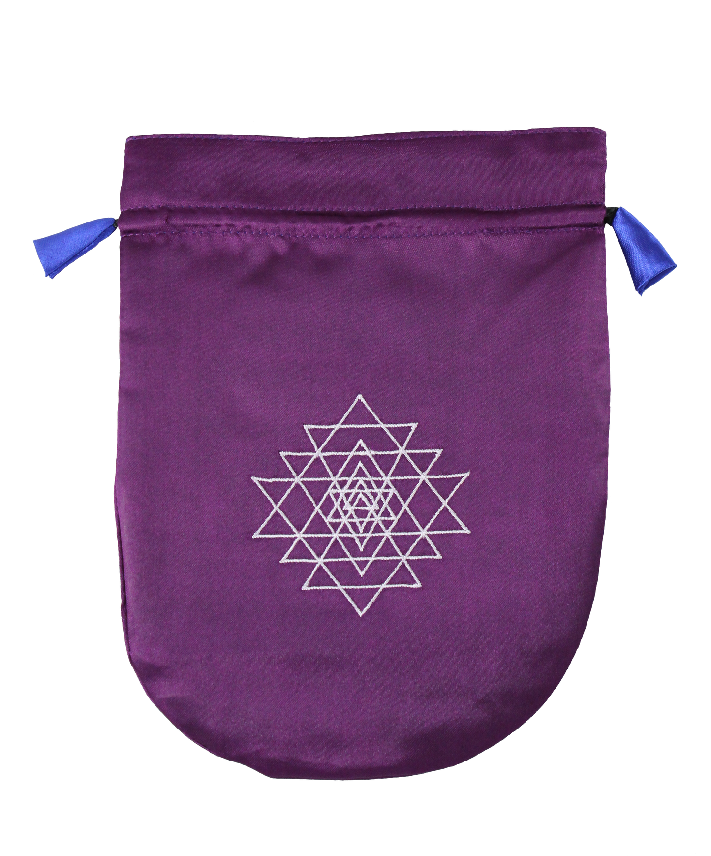 Shri Yantra (STB02) Lined Satin Tarot Bag