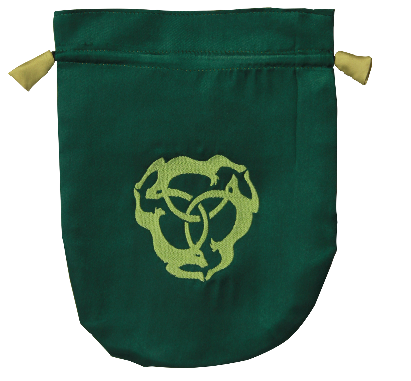 Triple Hare (STB07) Lined Satin Tarot Bag