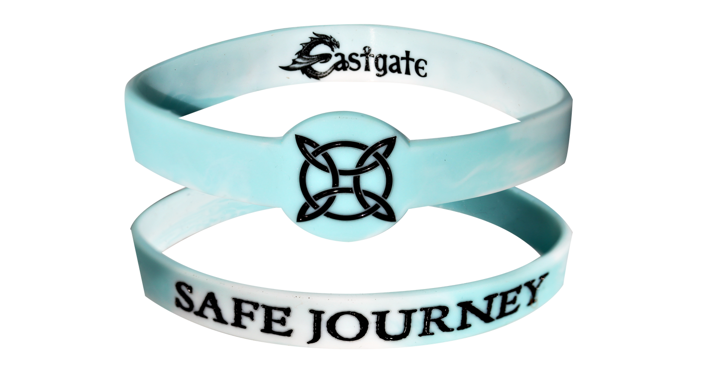 Safe Journey Charm Band (SWB2) Wristband x 5