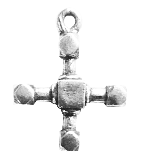 Scanda Cross (VP8) Pendant Charm Necklace