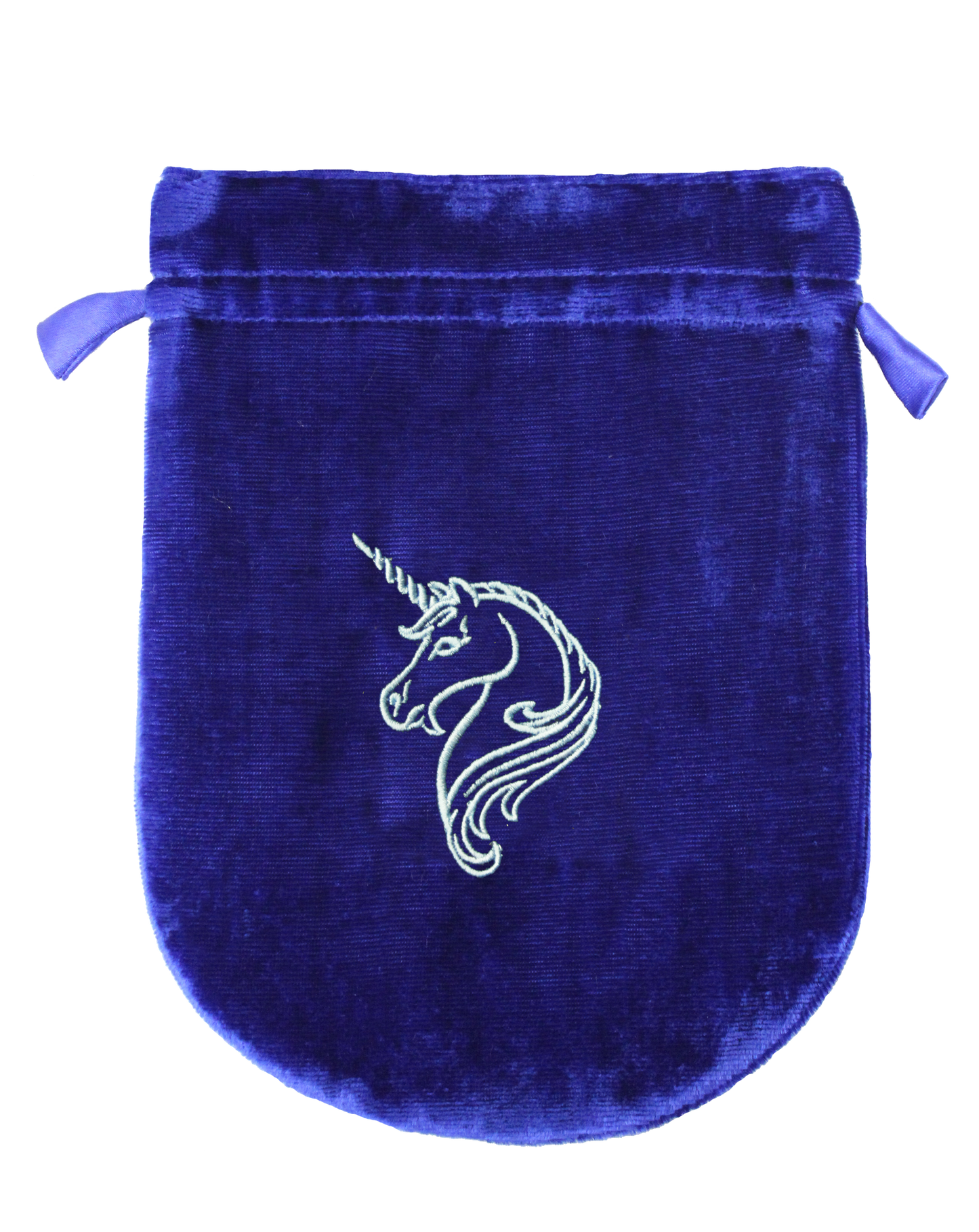 Unicorn (VTB06) Lined Velvet Tarot Bag