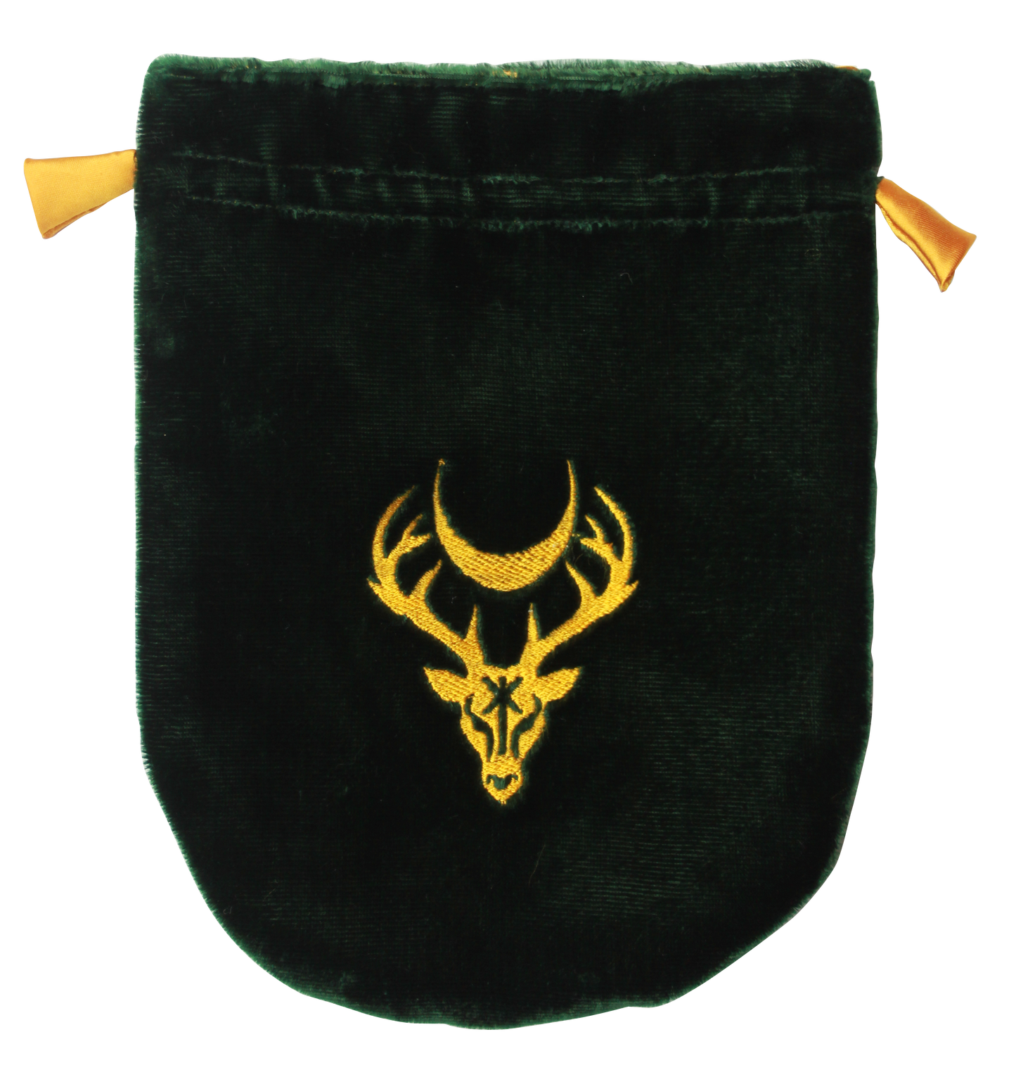 Stag Moon (VTB07) Lined Velvet Tarot Bag