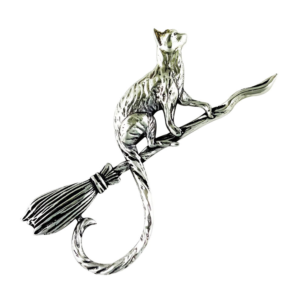 Sabbat Cat (WF02) Pendant Charm Necklace