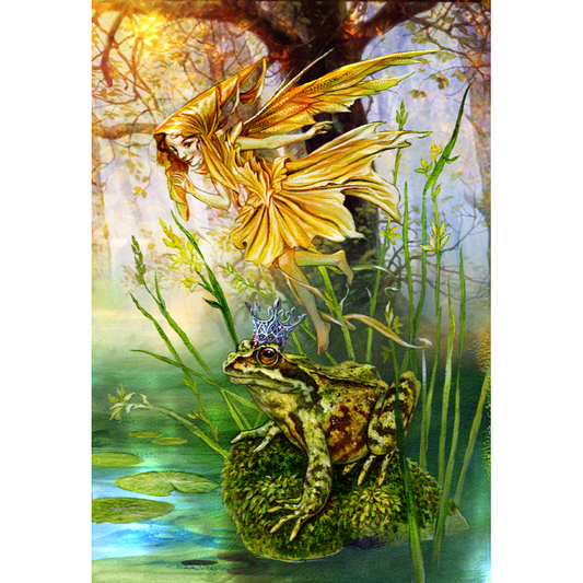 Prince of Ponds (ART52) - Imagus Print A4 Image in A3 Mount