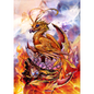 Birth of A Phoenix (ART51) - Imagus Print A4 Image in A3 Mount