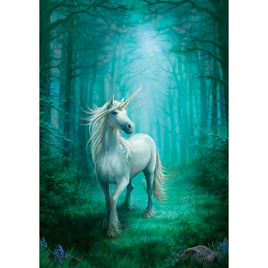 Forest Unicorn (ART41) - Imagus Print A4 Image in A3 Mount