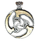 Sun Wheel (NL08) Amulet Pendant Necklace