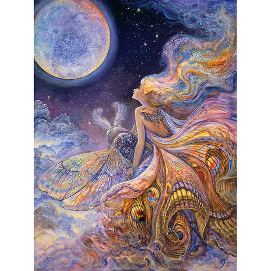 Fly Me To The Moon (ART46) - Imagus Print A4 Image in A3 Mount