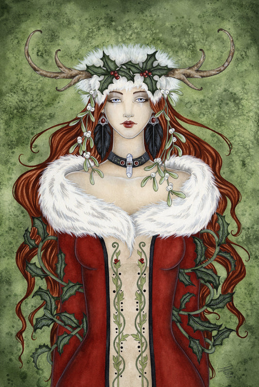Winter Solstice (ABC4) 6 x Yule Greetings Cards