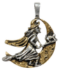 Moon Witch (AM02) Pendant Charm Necklace
