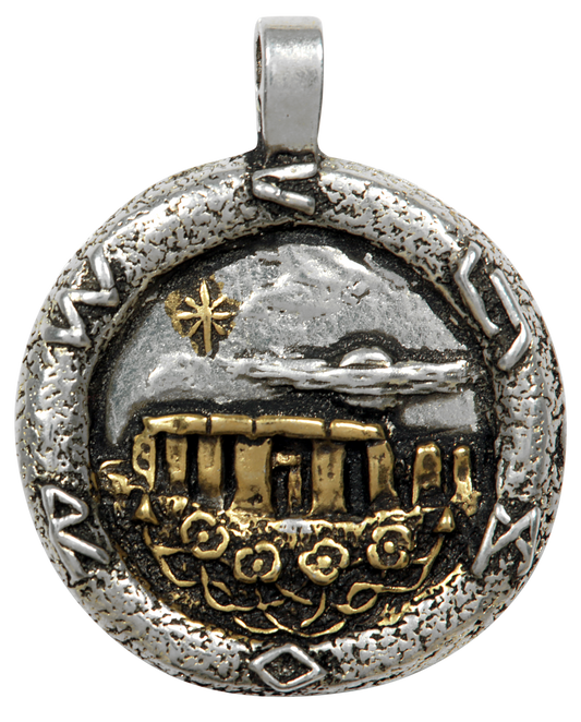 Stonehenge (AM06) Pendant Charm Necklace