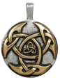 Lugh's Shield (AM08) Pendant Charm Necklace