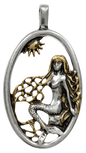 Magic Mermaid (AM10) Pendant Charm Necklace