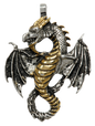 Air Dragon (AM13) Pendant Charm Necklace
