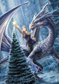 Winter Fantasy (AN13) 6 x Blank / Yule Greetings Cards