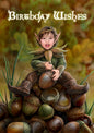 Acorn Pixie (AN22) 6 x Birthday Greetings Cards