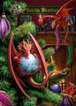 Little Helpers (AN28) 6 x Yule Greetings Cards