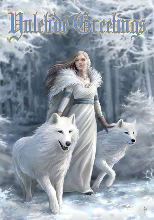 Winter Guardians (AN48) 6 x Yule Greetings Cards