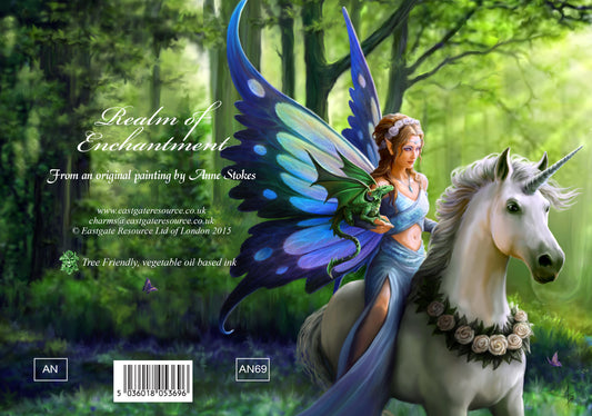 Realm Of Enchantment (AN69) 6 x Blank Greetings Cards
