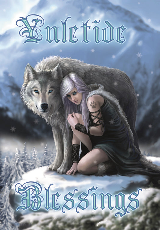 Winter Protector (AN71) 6 x Yule Greetings Cards